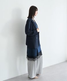 YECCA VECCA レースサテンキャミチュニック