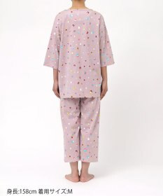 tsumori chisato SLEEP ツモリチサト パジャマ 7分袖 長袖 8分丈 綿100%(本体) 天竺素材 レディース UDT259 /ワコール