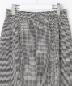 自由区 S 【撥水加工・洗える】TRギャバチェック柄 スカート