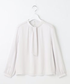 J.PRESS LADIES ジョーゼット モックネック カットソー