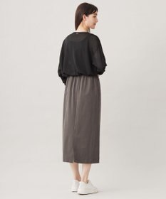 自由区 L 【洗える】ソフトレーヨンツイル スカート