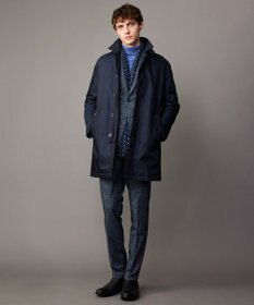 JOSEPH ABBOUD 【キングサイズ・ストレッチ/セットアップ/弱撥水】フランネル ジャージ ジャケット