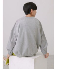 AMERICAN HOLIC イージーケア異素材ポンチプルオーバー