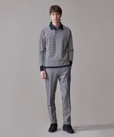 J.PRESS MEN 【きちんと感 × ニットのような柔らかな着心地】フレックスジャージ ポロシャツ