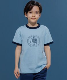 J.PRESS KIDS 【140-170cm】ビックロゴリンガー 半袖Ｔシャツ
