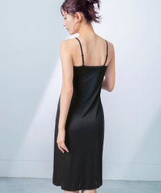 Wing カップ付きワンピース ラク きれいなバストシルエット 【シンクロブラワンピ】 キャミソール スリップ ET6022 ウイング／ワコール