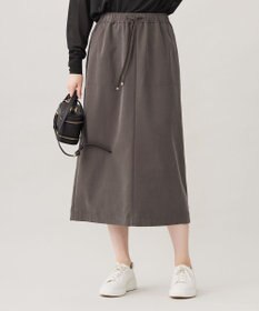 自由区 L 【洗える】ソフトレーヨンツイル スカート
