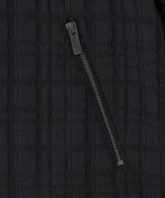 JOSEPH HOMME グレンチェックジャガードストレッチ  フ―ディーブルゾン