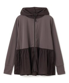 UNFILO 【ZIP!放映】 ラッシュガード ペプラムフーディ