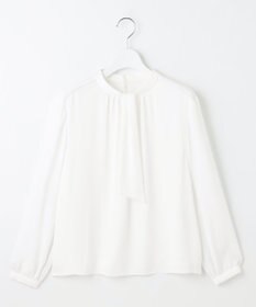 J.PRESS LADIES ジョーゼット モックネック カットソー