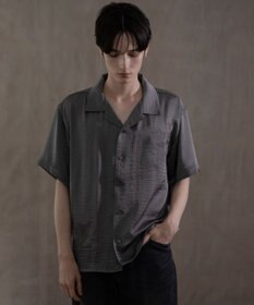 WEGO サテン刺繍シャツ（SS）