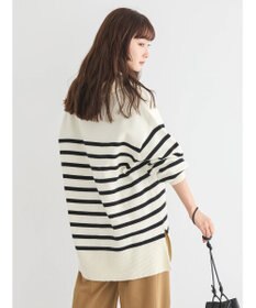 AMERICAN HOLIC バイパチ衿付きニットチュニック