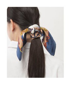 UNBILLION カカトゥ kakatoo / マリンガーランド柄シルクスカーフ