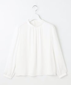 J.PRESS LADIES ジョーゼット モックネック カットソー