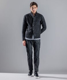 JOSEPH HOMME トライジャガードストレッチ　ウィングカラーシャツ