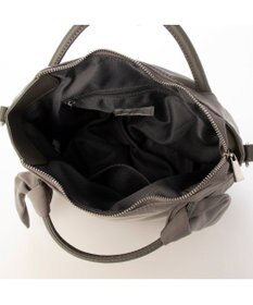 UNBILLION カシュカシュ cachecache / 下がりリボンナイロン2wayミニトートバッグ