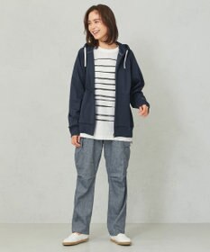 JOSEPH ABBOUD MOUNTAIN 【SPACE／UNISEX】リヨセルリネンシャンブレー パンツ