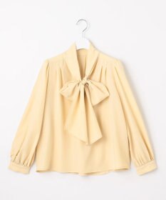 Feroux 【新色追加・洗える】ボリューム リボンタイ ブラウス