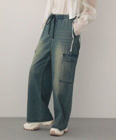 Green Parks ＥＧＯＩＳＴブリーチデニムカーゴパンツ