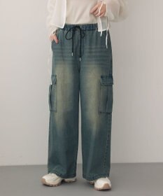 Green Parks ＥＧＯＩＳＴブリーチデニムカーゴパンツ