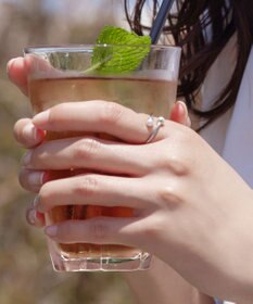 Tiaclasse パールロールリング