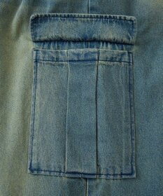 Green Parks ＥＧＯＩＳＴブリーチデニムカーゴパンツ