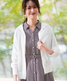 ANY SIS エアリー ニットフーディー