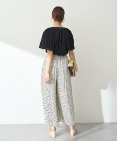 earth music&ecology マジョリカフレアスリーブスクエアプルオーバー