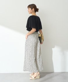 earth music&ecology マジョリカフレアスリーブスクエアプルオーバー