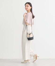 earth music&ecology マジョリカフレアスリーブスクエアプルオーバー