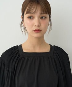 earth music&ecology マジョリカフレアスリーブスクエアプルオーバー