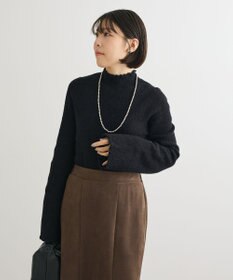 Green Parks ・ｓｗｉｎｇ　ｂｙ　ウラシャギーフレアスリーブニット