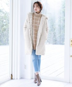 Tiaclasse 【2WAY】エコファーキルティングリバーシブルコート