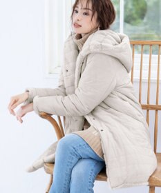 Tiaclasse 【2WAY】エコファーキルティングリバーシブルコート