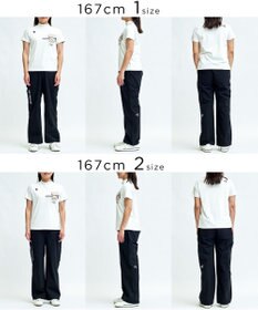 PW CIRCULUS 【花粉がつきにくい】【WOMEN】セミワイドパンツ ゴルフウェア レディース