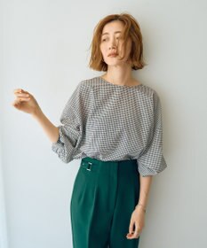 YECCA VECCA 2wayボリューム袖ブラウス