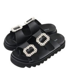 AMERICAN HOLIC ビジューフラットサンダル