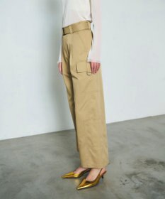 GRACE CONTINENTAL アシンメトリーワークパンツ