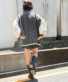 WEGO 【ユニセックス着用ITEM】デニムスタジャン