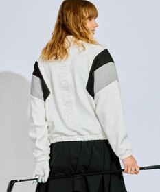 PW CIRCULUS 【WOMEN】カラーブロッキング プルオーバー ゴルフウェア レディース