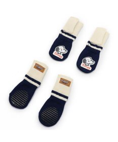 PET PARADISE スヌーピー makokoro スリット 靴下 ＳＭ 中型犬