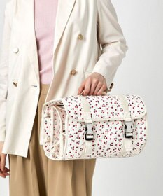 LeSportsac BEAUTY ROLL POUCH/チェリーレッドキルト