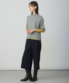 J.PRESS LADIES L SOFT TOUCH WOOL ブロッキング ニット
