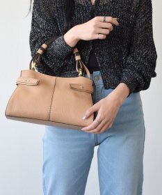 INTER-CHAUSSURES 【LORISTELLA】ベーシックレザーハンドバッグ