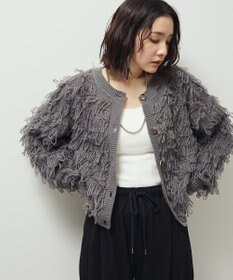 Green Parks ループニットカーディガン