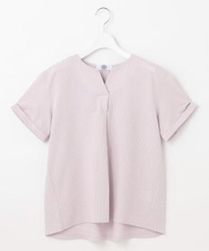 J.PRESS LADIES S 【WEB限定カラーあり・抗菌消臭・吸水速乾】サッカージャージー キーネック カットソー