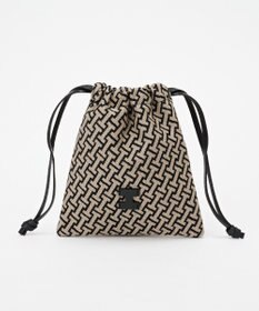 モノグランマ ポーチ JACQUARD/CERVO / IACUCCI | ファッション通販