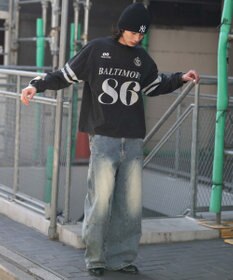 WEGO 【ユニセックス着用ITEM】ナンバリングT（長袖）