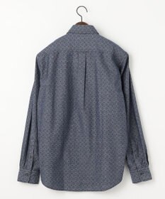 JOSEPH ABBOUD 【オーガニックコットン】ダンガリープリント シャツ