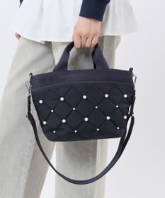 LeSportsac SM BUCKET TOTE W PEARLS/ディープシーパール